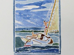 sailing off truro #1 11x12